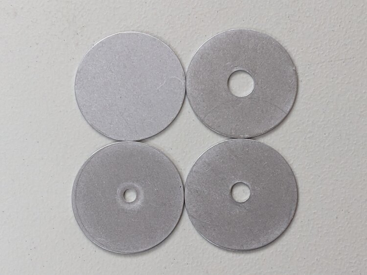 KEMPER MANUFACTURING IKEG Replacement Round Disk Set – 4 Pack for Kemper Clay Extruder