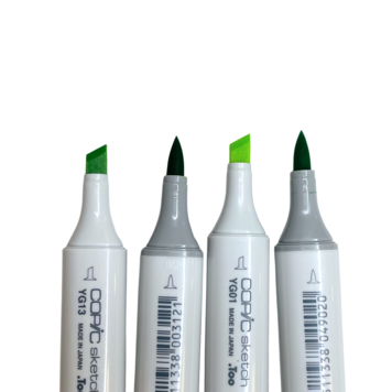 TOO CORPORATION COPIC SKETCH MARKER GREEN COLORS