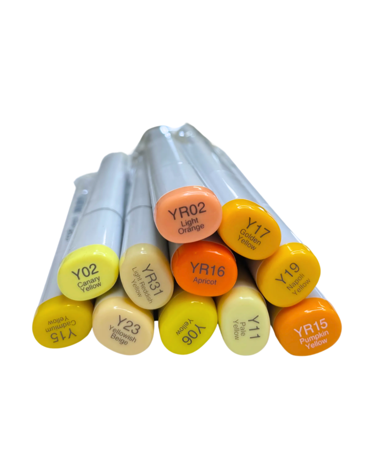 TOO CORPORATION COPIC SKETCH MARKER YELLOW COLORS