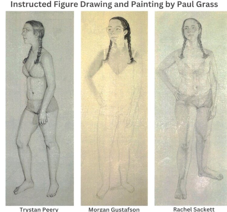 Figure Drawing Class with Paul Grass – Live Draped Model (Thursdays)