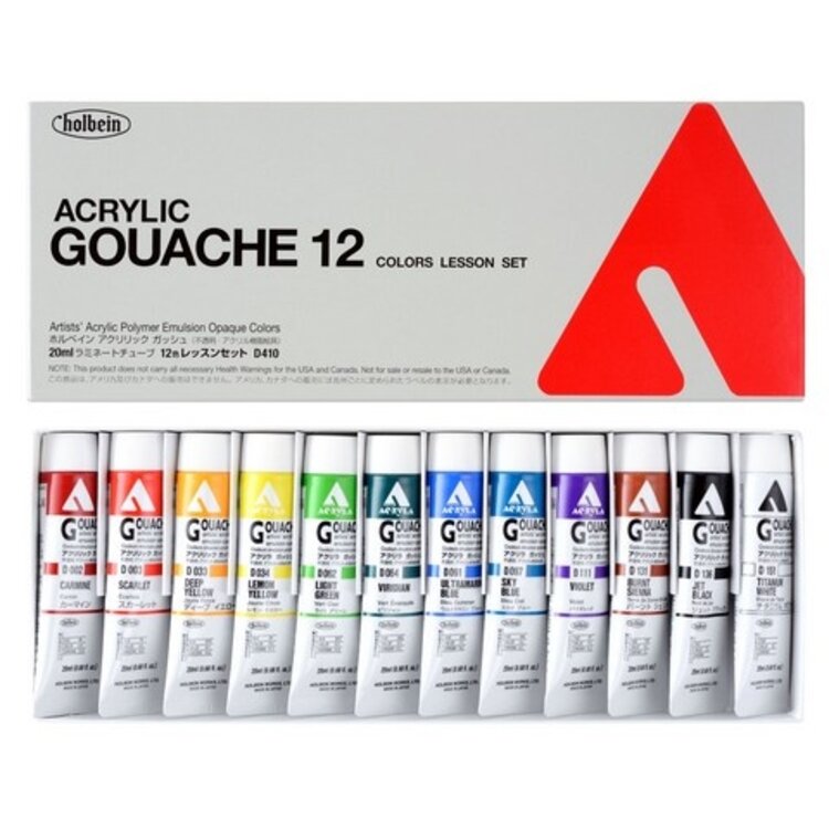 HOLBEIN ARTISTS COLORS Holbein Acryla Gouache Sets