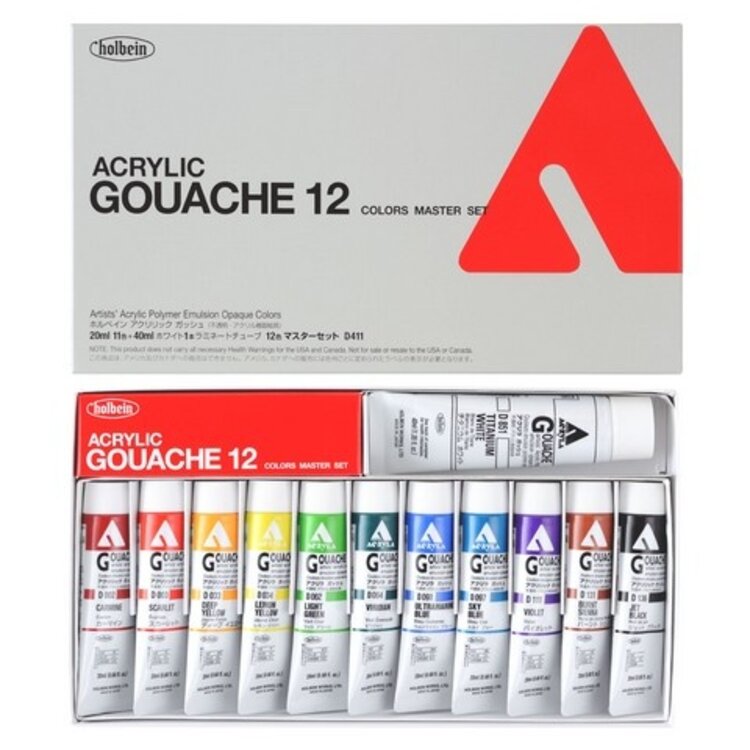 HOLBEIN ARTISTS COLORS Holbein Acryla Gouache Sets