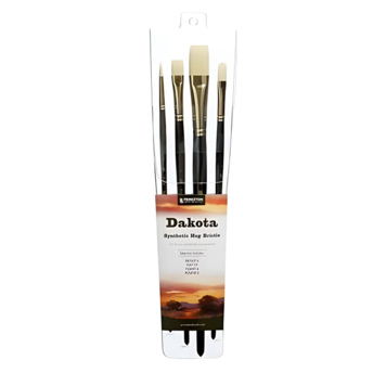 PRINCETON ART & BRUSH CO Dakota Professional 4 Piece Brush Set