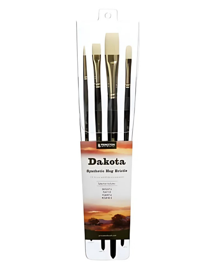 PRINCETON ART & BRUSH CO Dakota Professional 4 Piece Brush Set