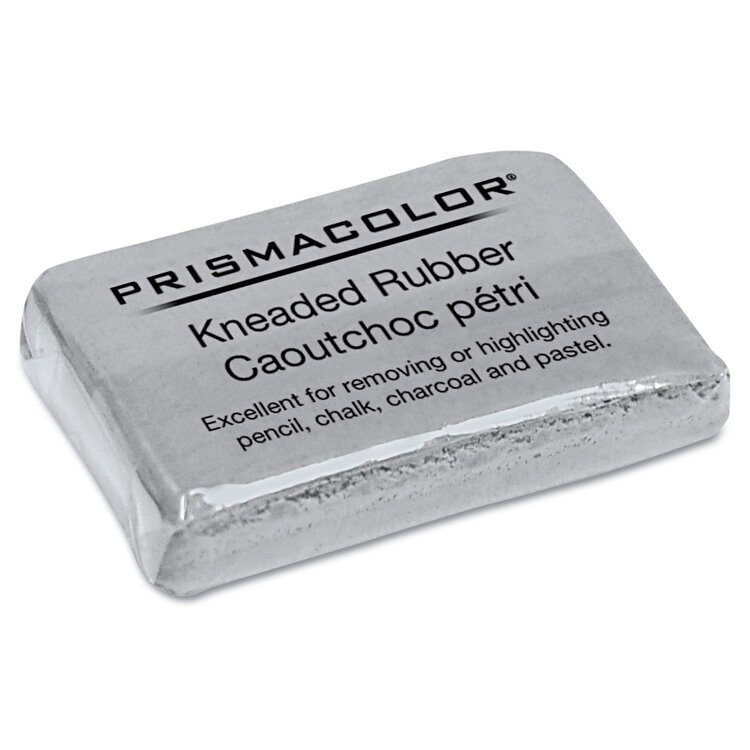PRISMACOLOR Prismacolor Kneaded Eraser – For Charcoal, Chalk, and Pastel