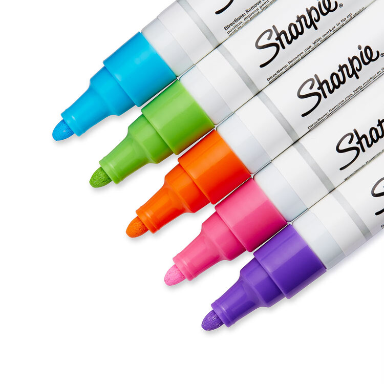 SHARPIE Sharpie Oil-Based Paint Markers – Opaque, Permanent Ink
