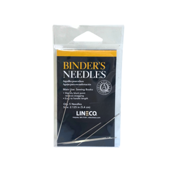 LINECO/UNIVERSITY PROD. Binder's Needles 5 Pack