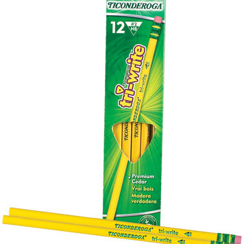 DIXON TICONDEROGA/FILA CO Ticonderoga Wood-Cased Pencils