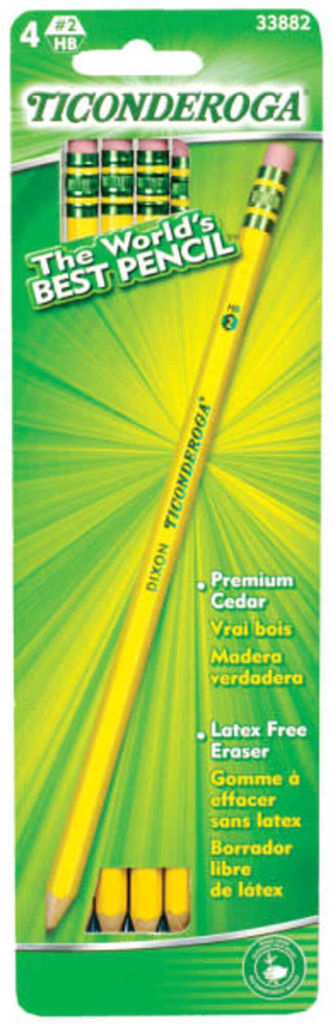 DIXON TICONDEROGA/FILA CO Ticonderoga Wood-Cased Pencils – Classic, Tri-Write & Noir Styles