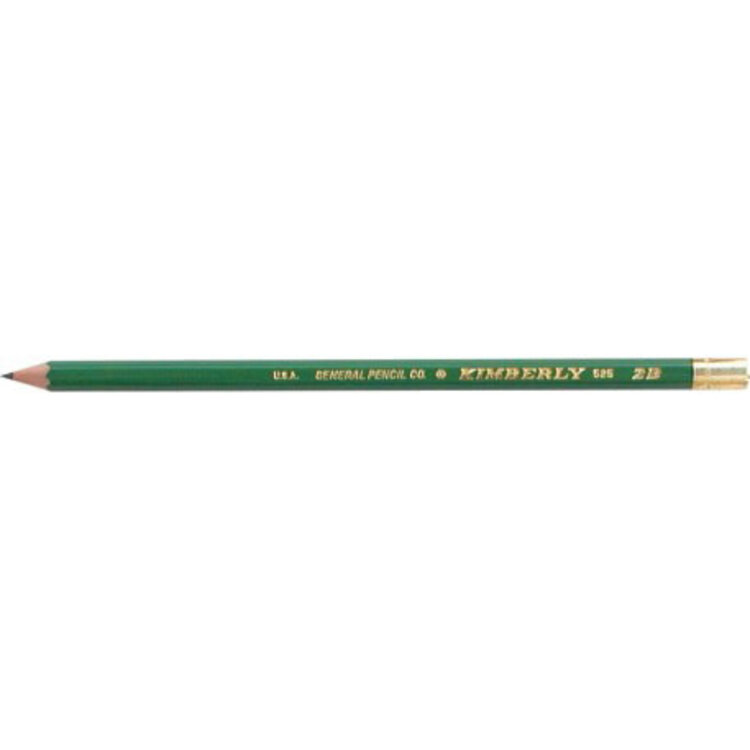 GENERAL PENCIL CO., INC. Kimberly Drawing Pencils – Full Range of Graphite Grades