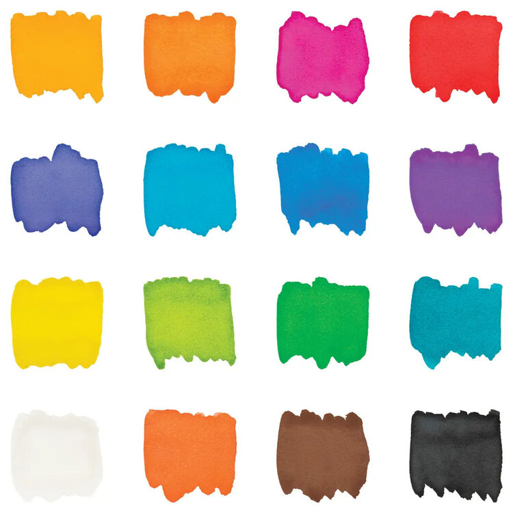 DIXON TICONDEROGA/FILA CO Prang Watercolor Pan Refills – Oval & Half Pan