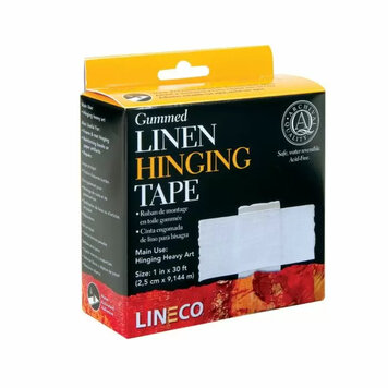 LINECO/UNIVERSITY PROD. Water-Activated Linen Hinging Tape