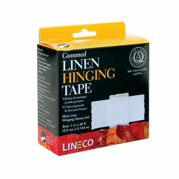 LINECO/UNIVERSITY PROD. Water-Activated Linen Hinging Tape