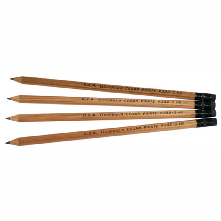 GENERAL PENCIL CO., INC. General’s Cedar Pointe Graphite Pencils – No. 1/B & No. 2/HB