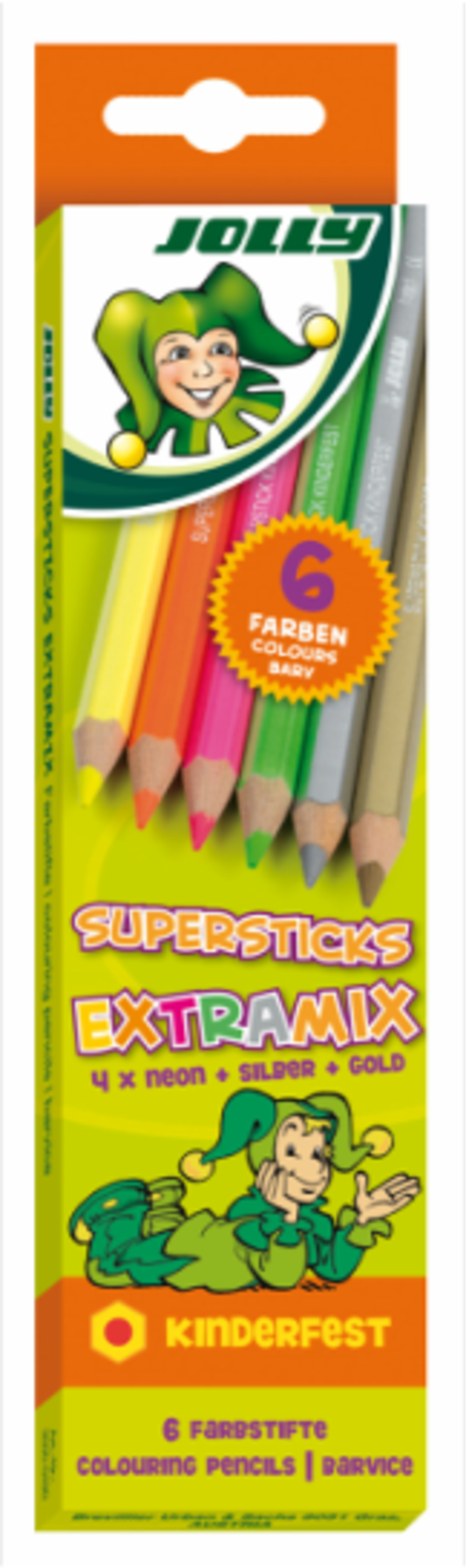TRUSSART JOLLY Supersticks Colored Pencils – Premium European Sets with Tin & Class Packs
