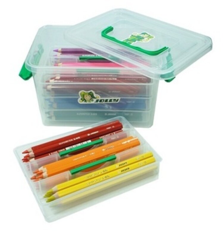 JOLLY JOLLY X-Big Delta Colored Pencils – Jumbo Ergonomic Triangular Sets