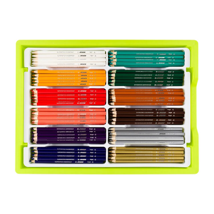 JOLLY JOLLY X-Big Delta Colored Pencils – Jumbo Ergonomic Triangular Sets