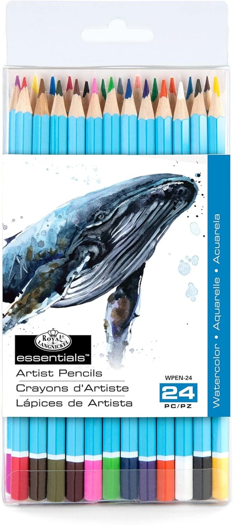 ROYAL BRUSH MANUFACTURING INC Royal & Langnickel Essentials Watercolor Pencils