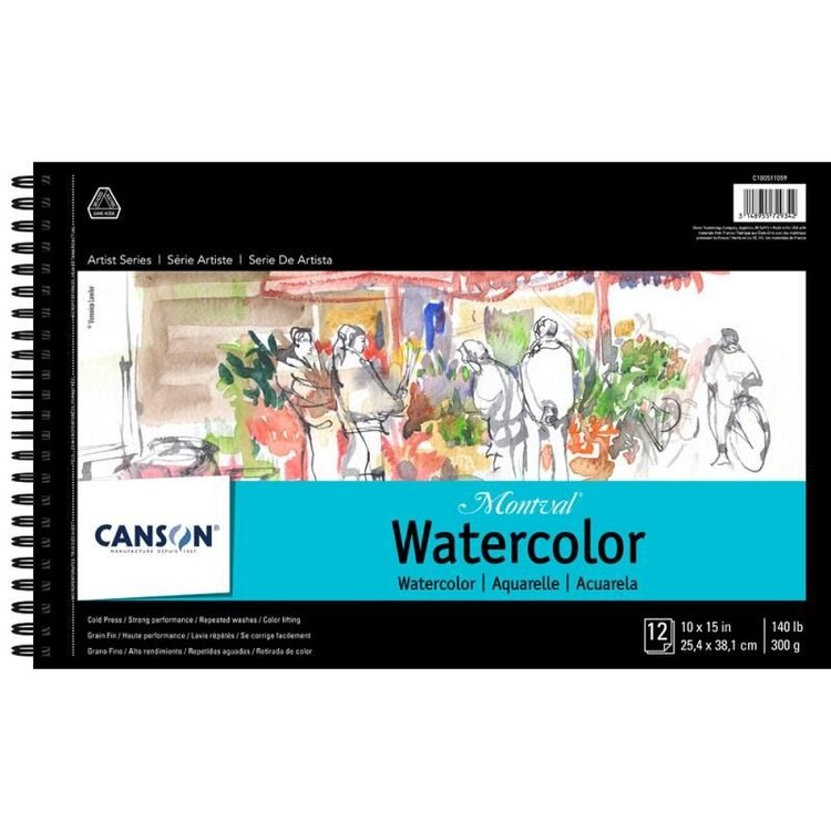 CANSON / PACON PAPERS Canson Montval® Watercolor Pads – Cold Press Artist Series