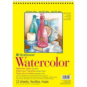 PACON/STRATHMORE 300 Series Watercolor Pads