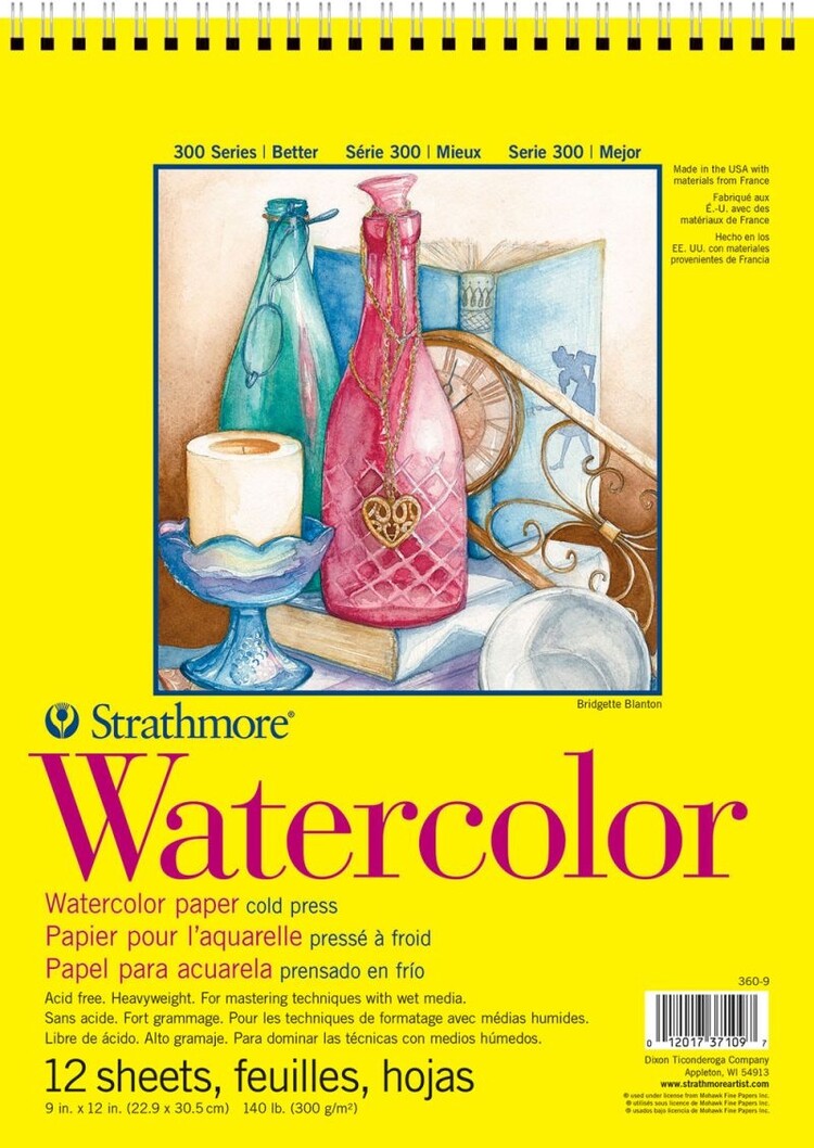 PACON/STRATHMORE 300 Series Watercolor Pads