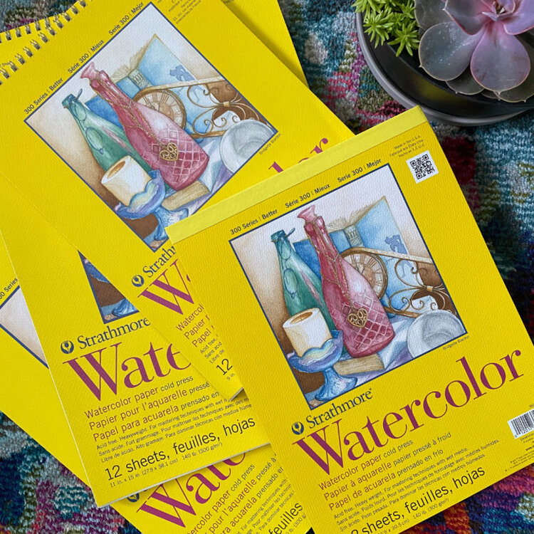 PACON/STRATHMORE 300 Series Watercolor Pads