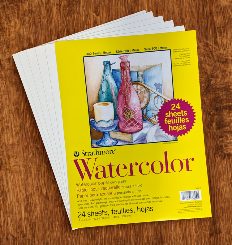 PACON/STRATHMORE 300 Series Watercolor Pads