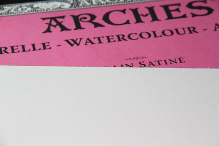 ARCHES PAPER Arches® Aquarelle Watercolor Block – 100% Cotton, Gelatin Sized