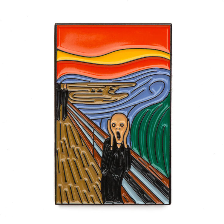 Today Is Art Day Enamel Pins – Famous Artist & Artwork Series