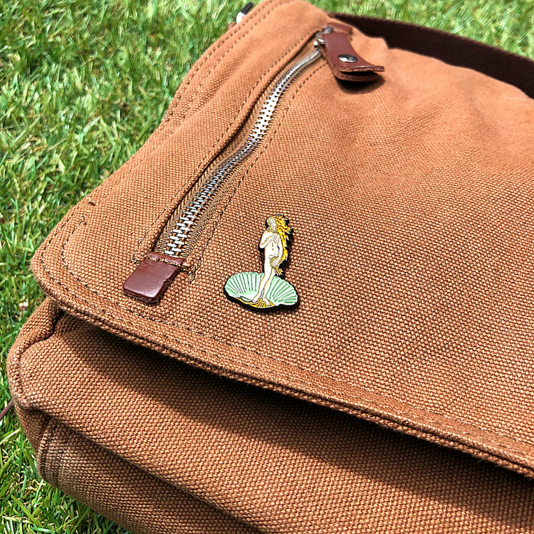 Today Is Art Day Enamel Pins – Famous Artist & Artwork Series