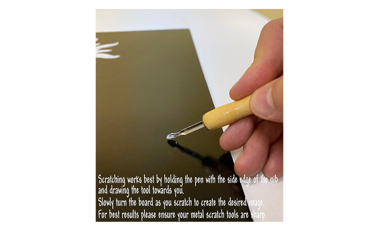 INOVART Inovart Skratch and Sketch Tools – Scratchboard Art Accessories