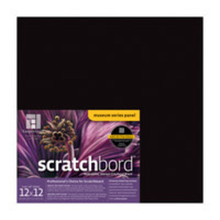 AMPERSAND ART SUPPLY Ampersand Museum Series Scratchbord – Archival-Quality Scratch Art Panel