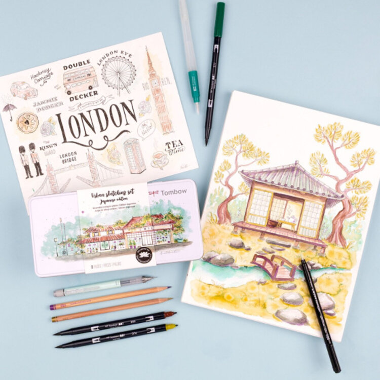 TOMBOW Tombow Urban Sketch Set - Japanese Edition