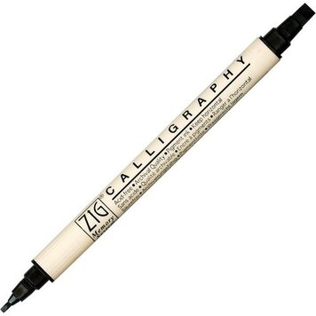 KURETAKE ZIG ZIG Calligraphy Twin-Tip Marker – 2mm / 5mm