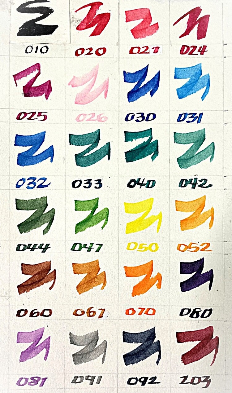 KURETAKE ZIG ZIG CALLIGRAPHY 2/5MM