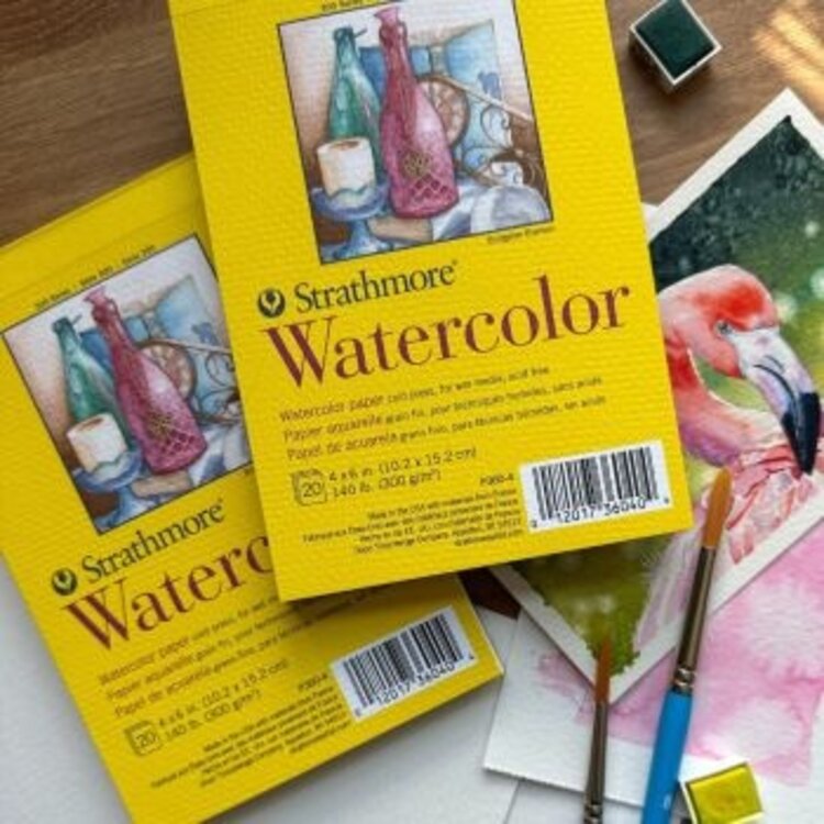 PACON/STRATHMORE Strathmore 300 Series Mini Pads – 4" x 6" Assorted Styles