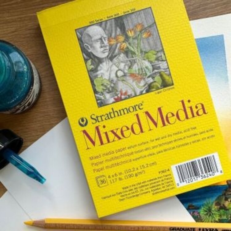 PACON/STRATHMORE Strathmore 300 Series Mini Pads – 4" x 6" Assorted Styles