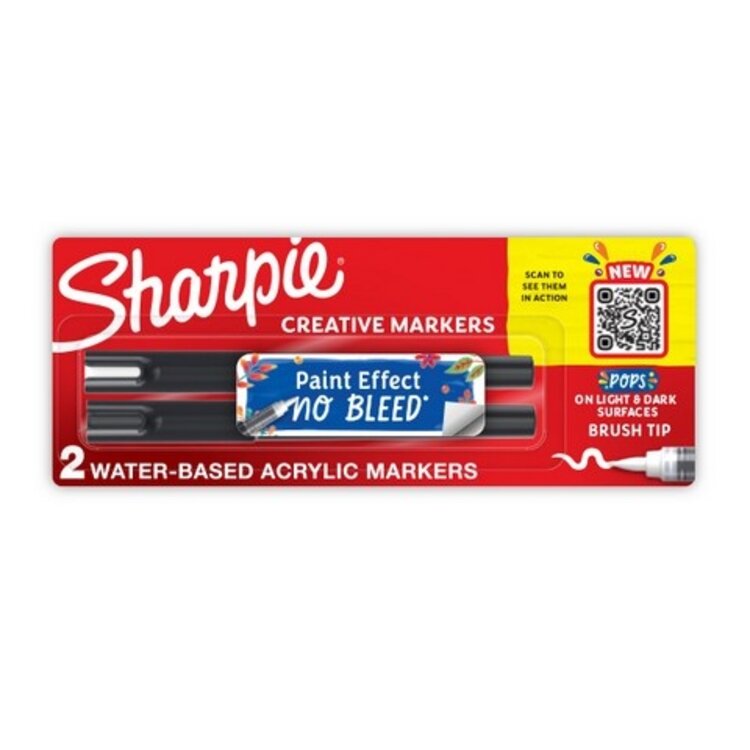 SHARPIE Sharpie Creative Markers – Paint-Like Ink for All Surfaces