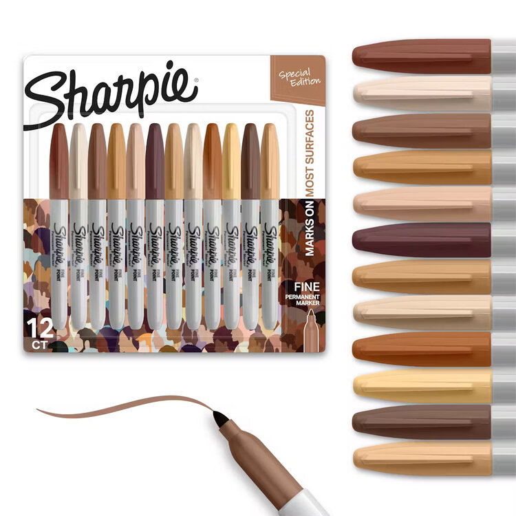 SHARPIE Sharpie Permanent Markers – Fine Point Set
