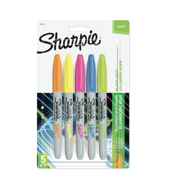 PRISMACOLOR Sharpie Neon Permanent Markers