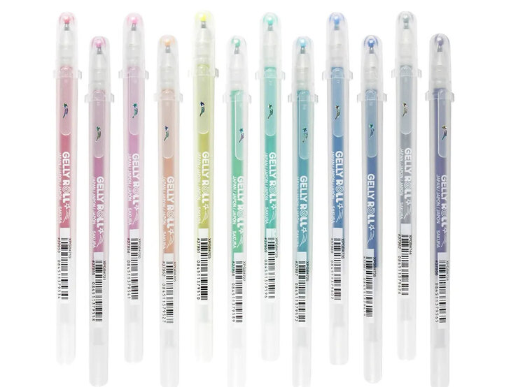 SAKURA OF AMERICA Gelly Roll Stardust Gel Pens – Glitter Ink for Sparkling Effects