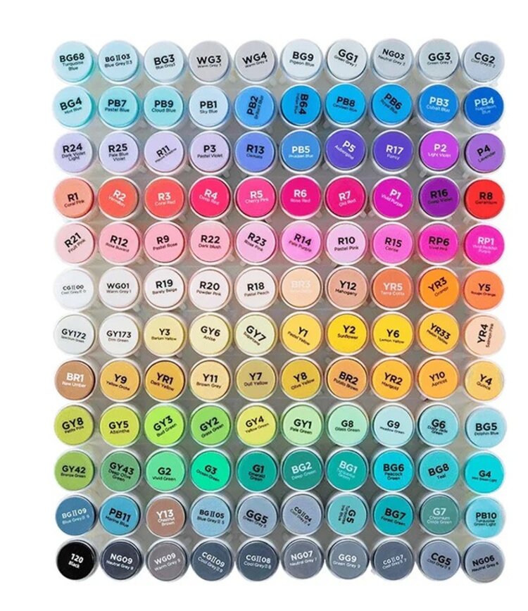 Ohuhu Ohuhu Honolulu Alchohol Marker Sets