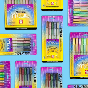 SAKURA OF AMERICA Gelly Roll Metallic Gel Pens