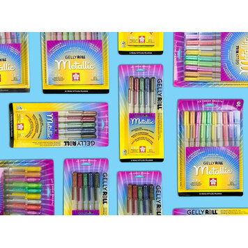 SAKURA OF AMERICA Gelly Roll Metallic Gel Pens