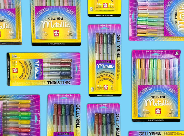 SAKURA OF AMERICA Gelly Roll Metallic Gel Pens