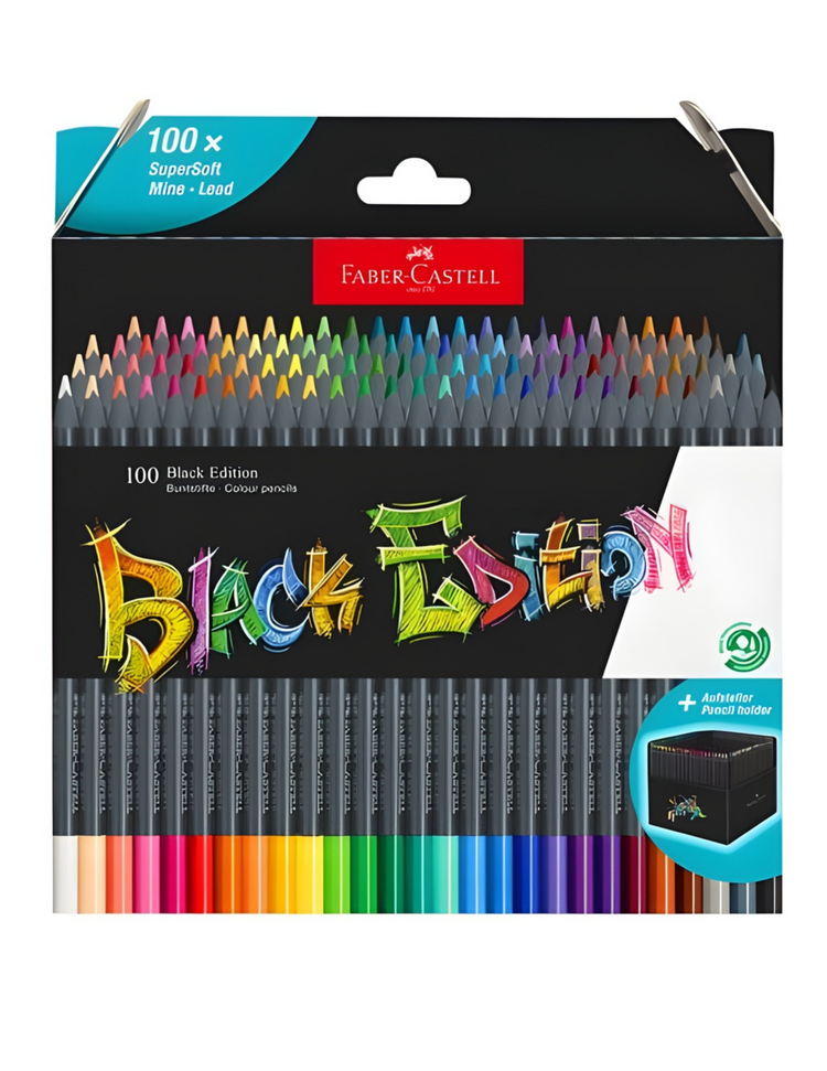 FABER-CASTELL USA Black Edition Colored Pencil Sets
