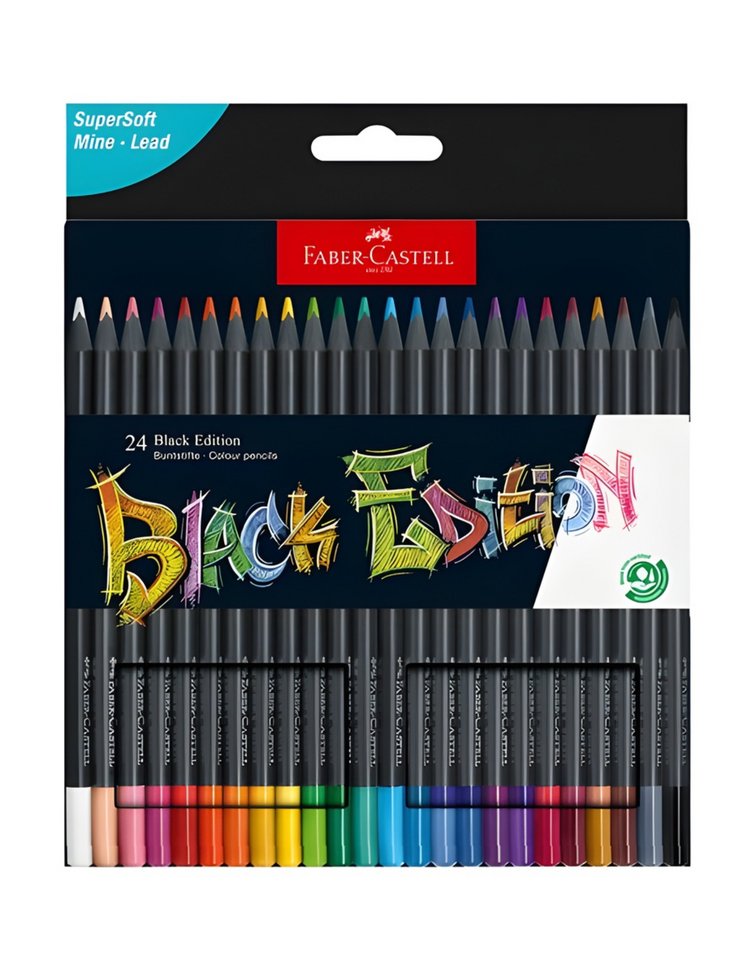 FABER-CASTELL USA Black Edition Colored Pencil Sets