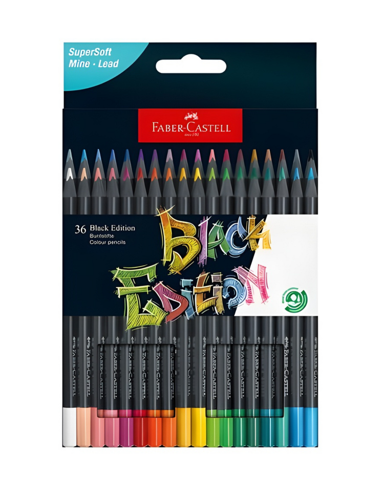 FABER-CASTELL USA Black Edition Colored Pencil Sets