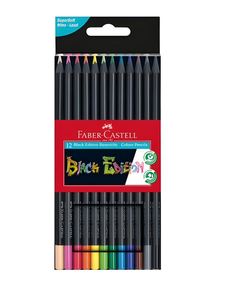 FABER-CASTELL USA Black Edition Colored Pencil Sets