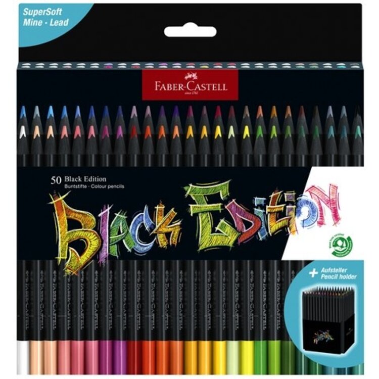FABER-CASTELL USA Black Edition Colored Pencil Sets